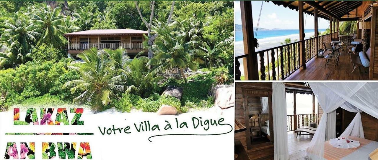 Villa Lakaz An Bwa à La Digue  Extérieur photo